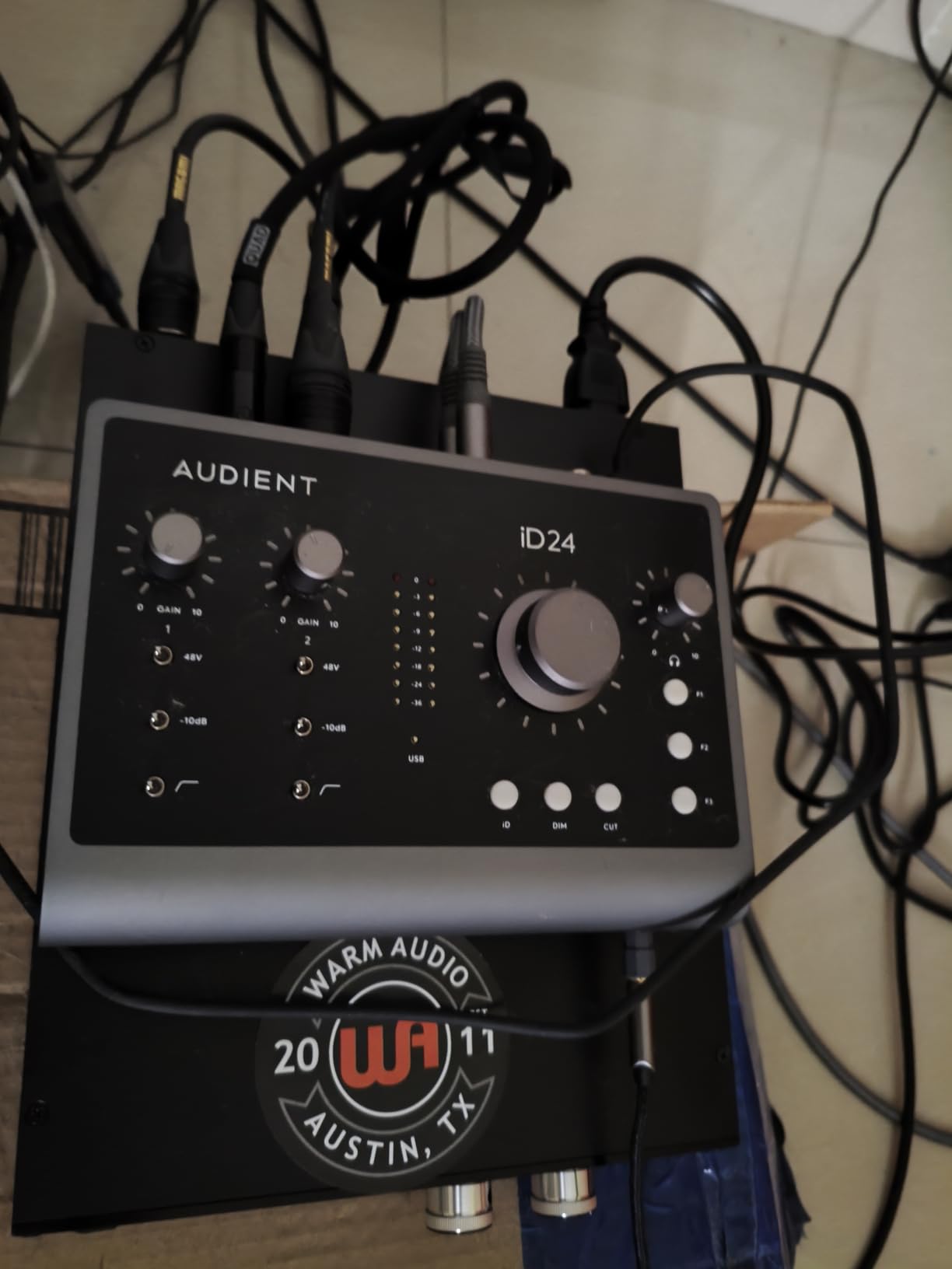 Warm Audio WA12 MKII Single Channel Microphone Preamplifier & Instrument DI - Black customer photo 1