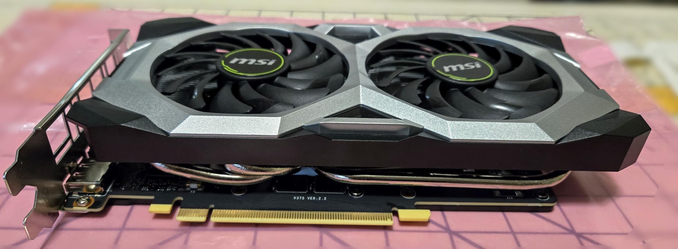 MSI Gaming GeForce GTX 1660 Super 192-bit HDMI/DP 6GB GDRR6 HDCP Support DirectX 12 Dual Fan VR Ready OC Graphics Card (GTX 1660 Super VENTUS XS OC) (Renewed) customer photo 2