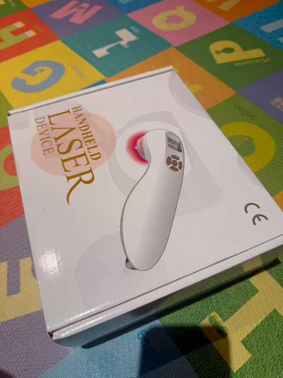 Portable Handheld Cold Laser Light Therapy Device for Humans & Dogs, Red Light Therapy for Body Pain Relief, with Pulse Function (808nm&650nm) customer photo 2