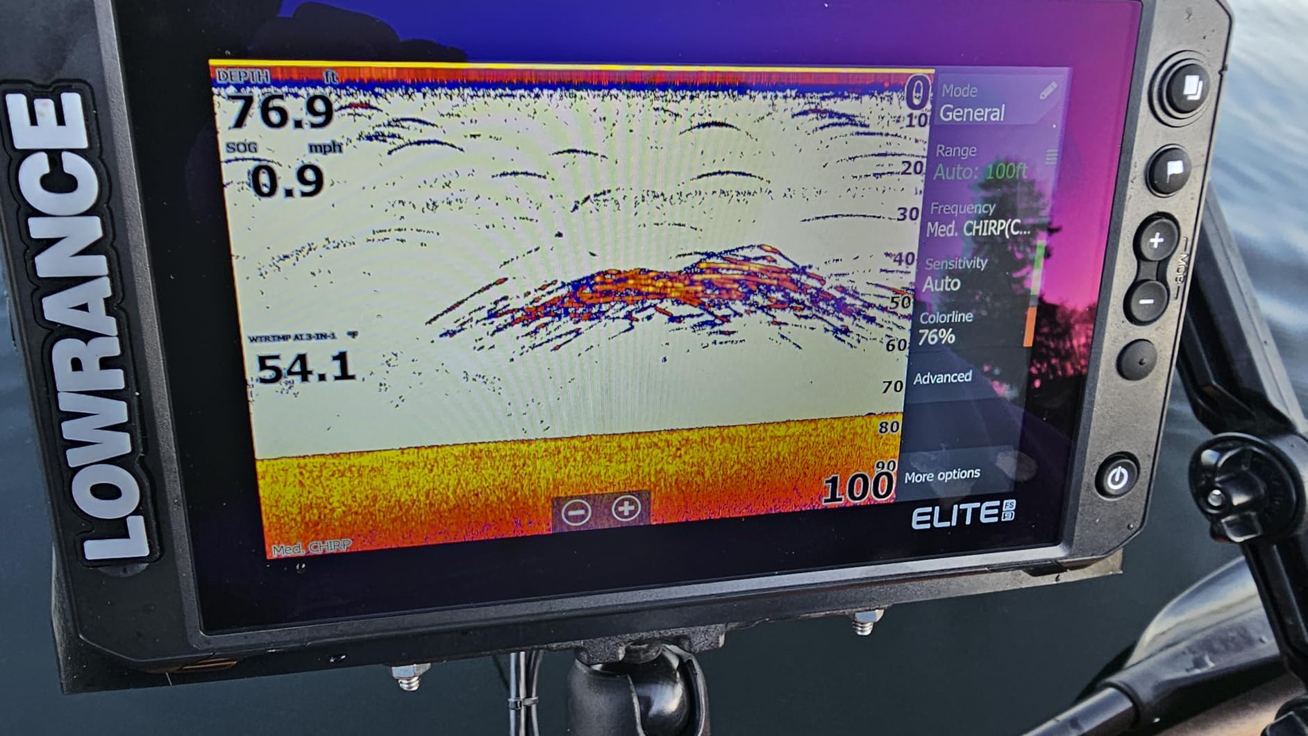 Lowrance Elite FS Fishfinder/Chartplotter with Active Imaging customer photo 1