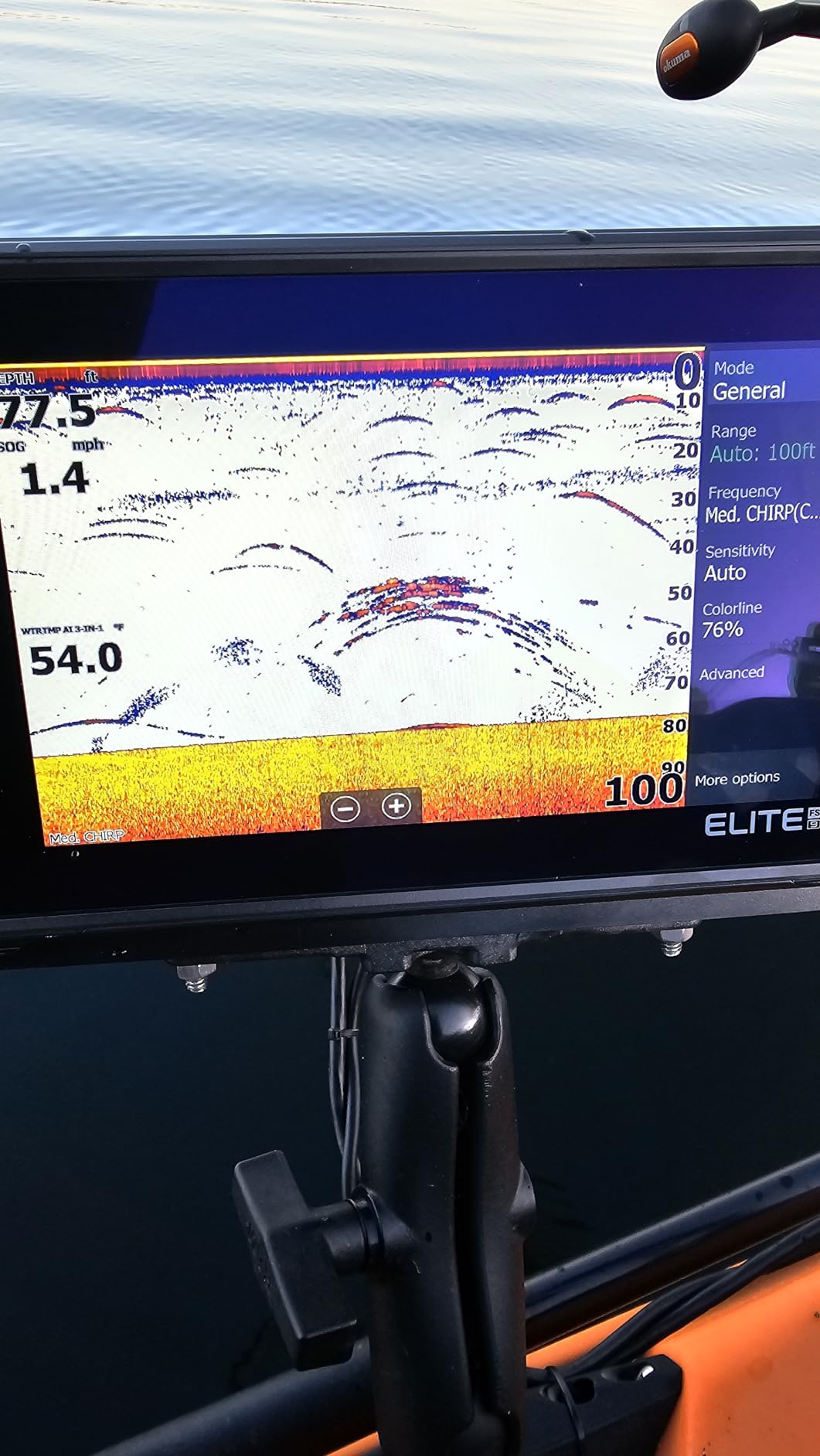 Lowrance Elite FS Fishfinder/Chartplotter with Active Imaging customer photo 2