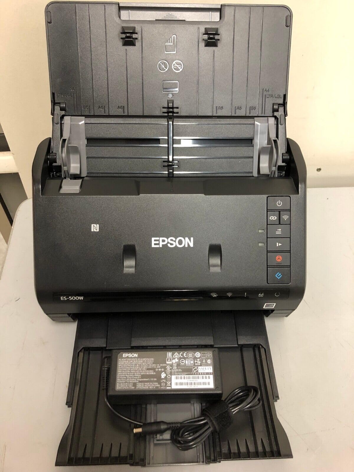 Epson Workforce ES-500W II Wireless Color Duplex Desktop Document Scanner for PC and Mac with Auto Feeder (ADF), Scan from Smartphone or Tablet customer photo 2