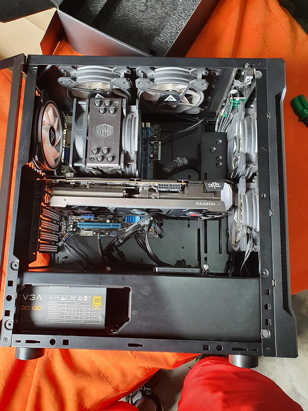 PowerColor Red Devil AMD Radeon RX 6700 XT Gaming Graphics Card with 12GB GDDR6 Memory, Powered by AMD RDNA 2, Raytracing, PCI Express 4.0, HDMI 2.1, AMD Infinity Cache customer photo 1