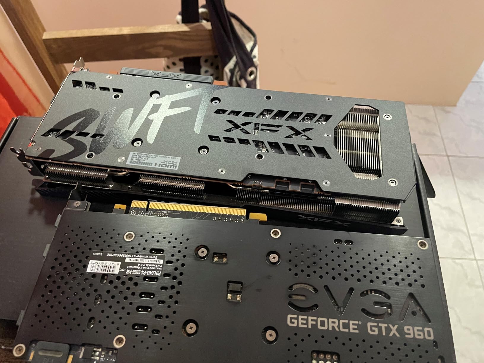 XFX Speedster SWFT309 AMD Radeon RX 6700 XT CORE Gaming Graphics Card with 12GB GDDR6 HDMI 3xDP, AMD RDNA 2 RX-67XTYJFDV customer photo 2