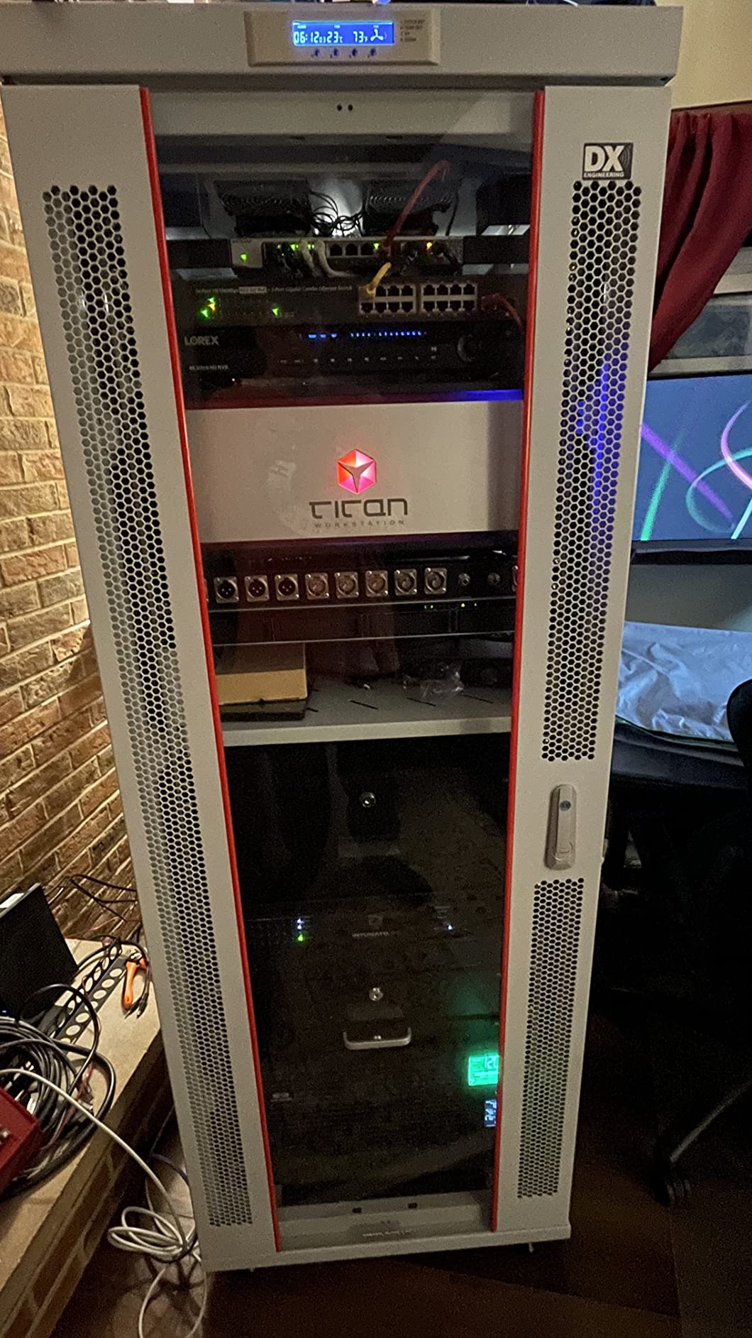32U Home Server Rack Cabinet - 19