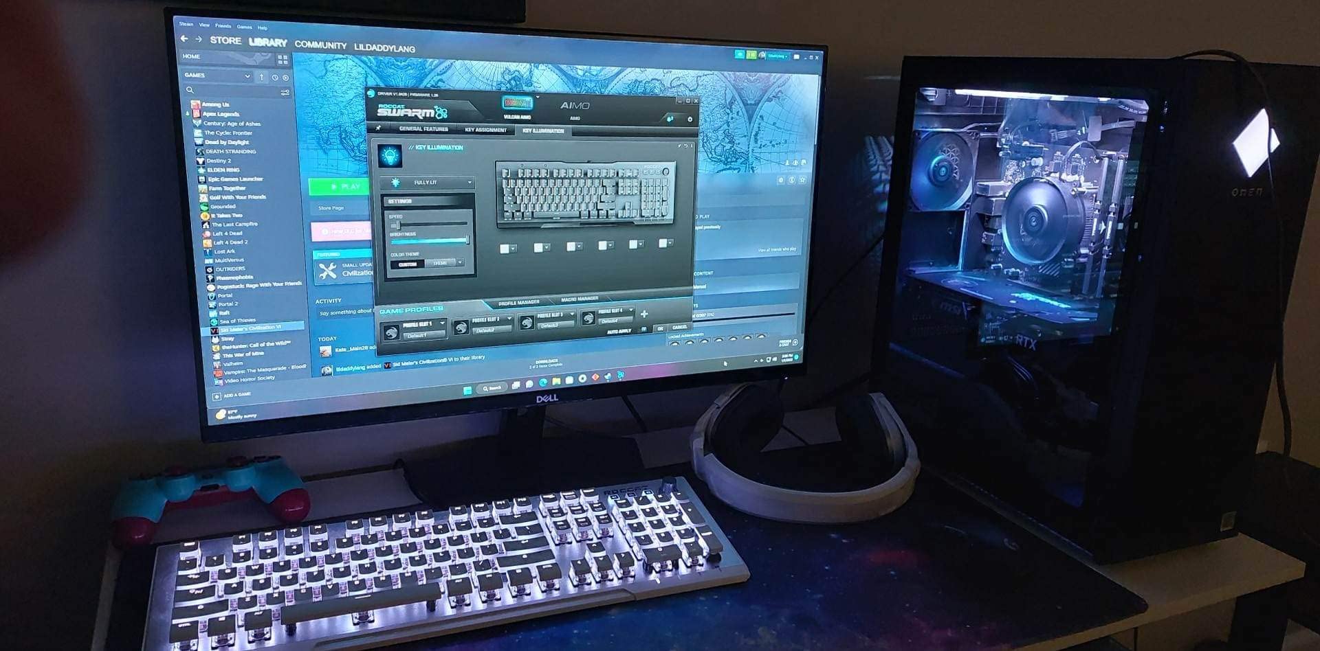 MSI Gaming GeForce RTX 3060 Ti LHR 8GB GDRR6, Boost Clock: 1695 MHz, 256-Bit, HDMI/DP, Nvlink, Torx Fan 3, Ampere Architecture OC Graphics Card (RTX 3060 Ti Ventus 2X 8G OCV1 LHR) customer photo 1