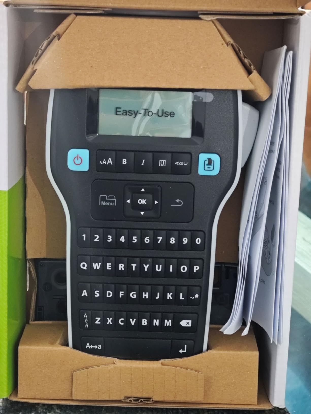 DYMO LabelManager 160 Label Maker Bundle with 3 D1 Label Cassettes, Portable Handheld, QWERTY Keyboard, One-Touch Smart Keys, Large Display, Home & Office Organization customer photo 2