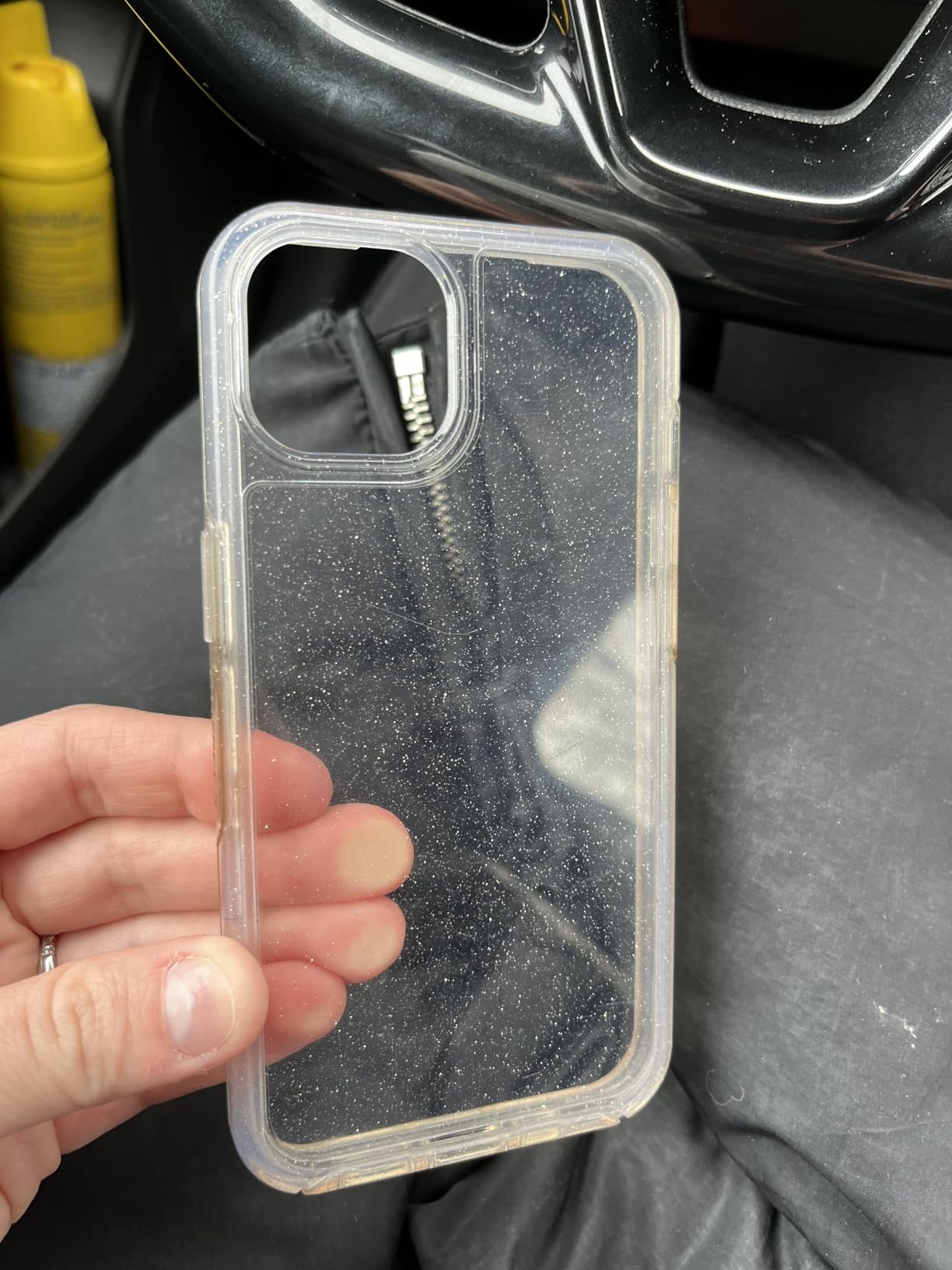 iPhone 13 (ONLY) Symmetry Series Case - Black, Ultra-Sleek, Wireless Charging Compatible, Raised Edges Protect Camera & Screen customer photo 1