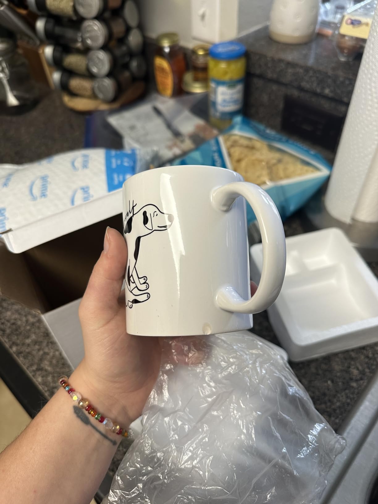 MargoDream Veterinary Medicine Gift Appreciation Funny Vet Med Mug Express Yourself Dog Coffee Cup Vet Tech Gift For Men For Woman White 11 Oz customer photo 1