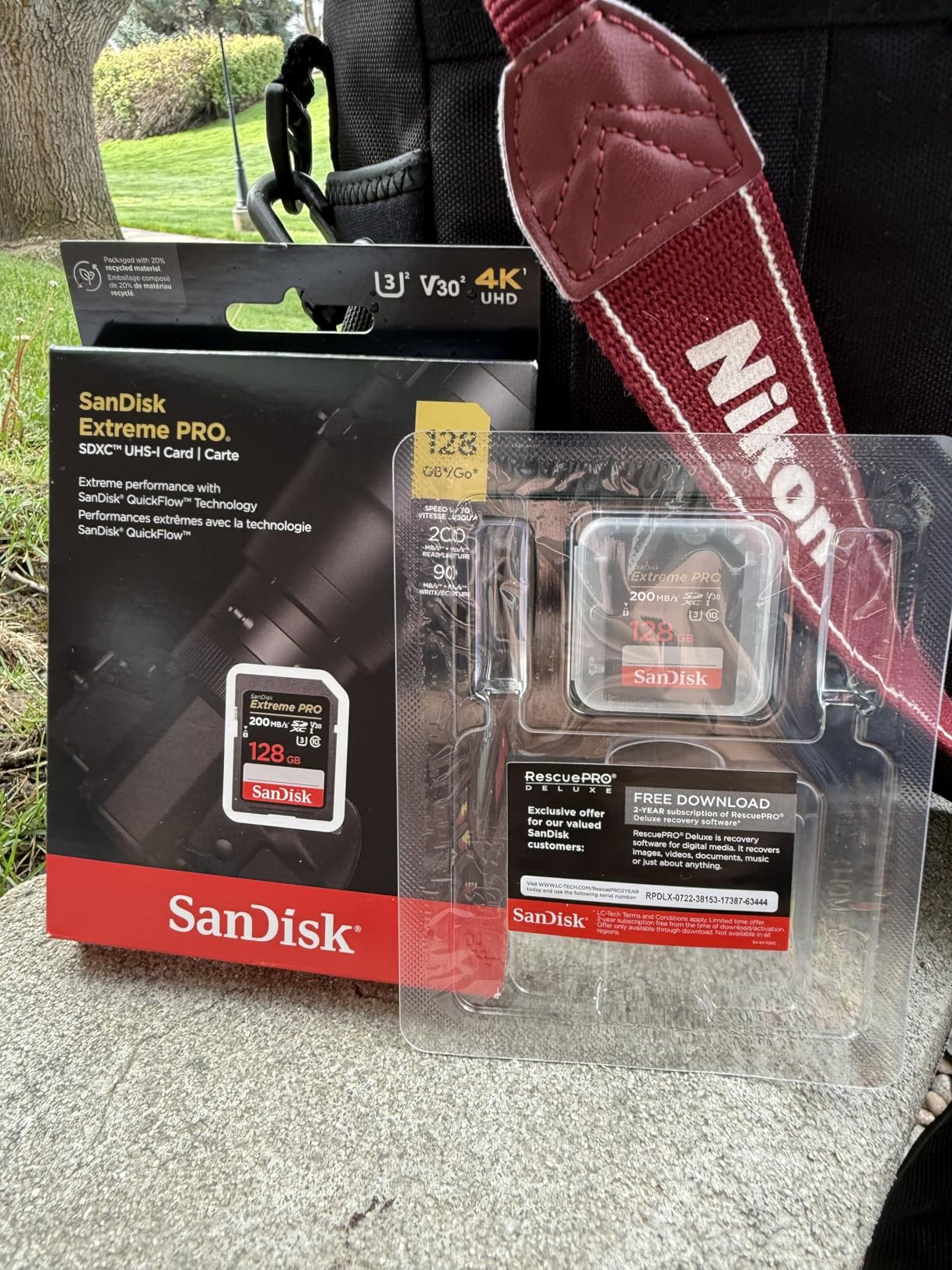 SANDISK 256GB Extreme PRO SDXC UHS-I Memory Card - C10, U3, V30, 4K UHD, SD Card - SDSDXXD-256G-GN4IN customer photo 1