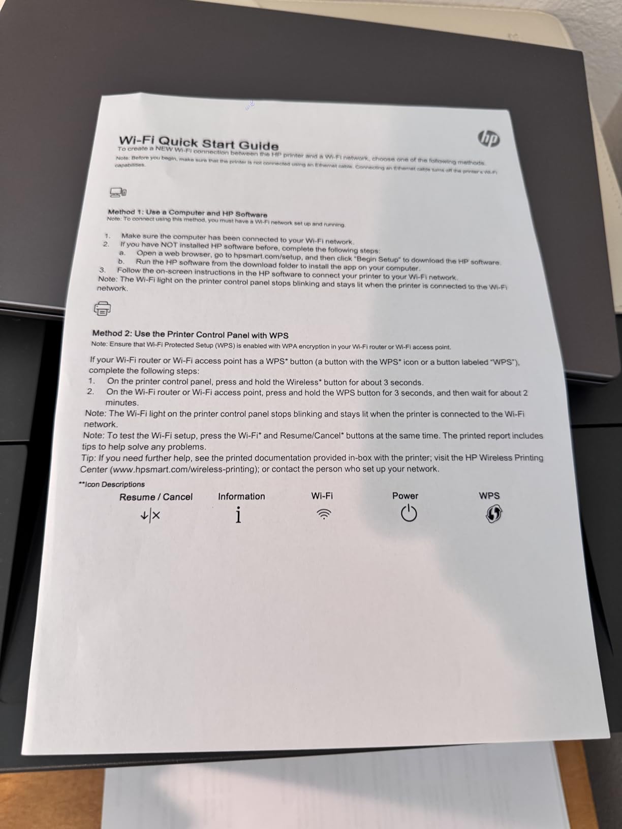 HP Laserjet Pro 3001dw Wireless Black & White Printer, Best-for-Office (3G65OF) customer photo 2
