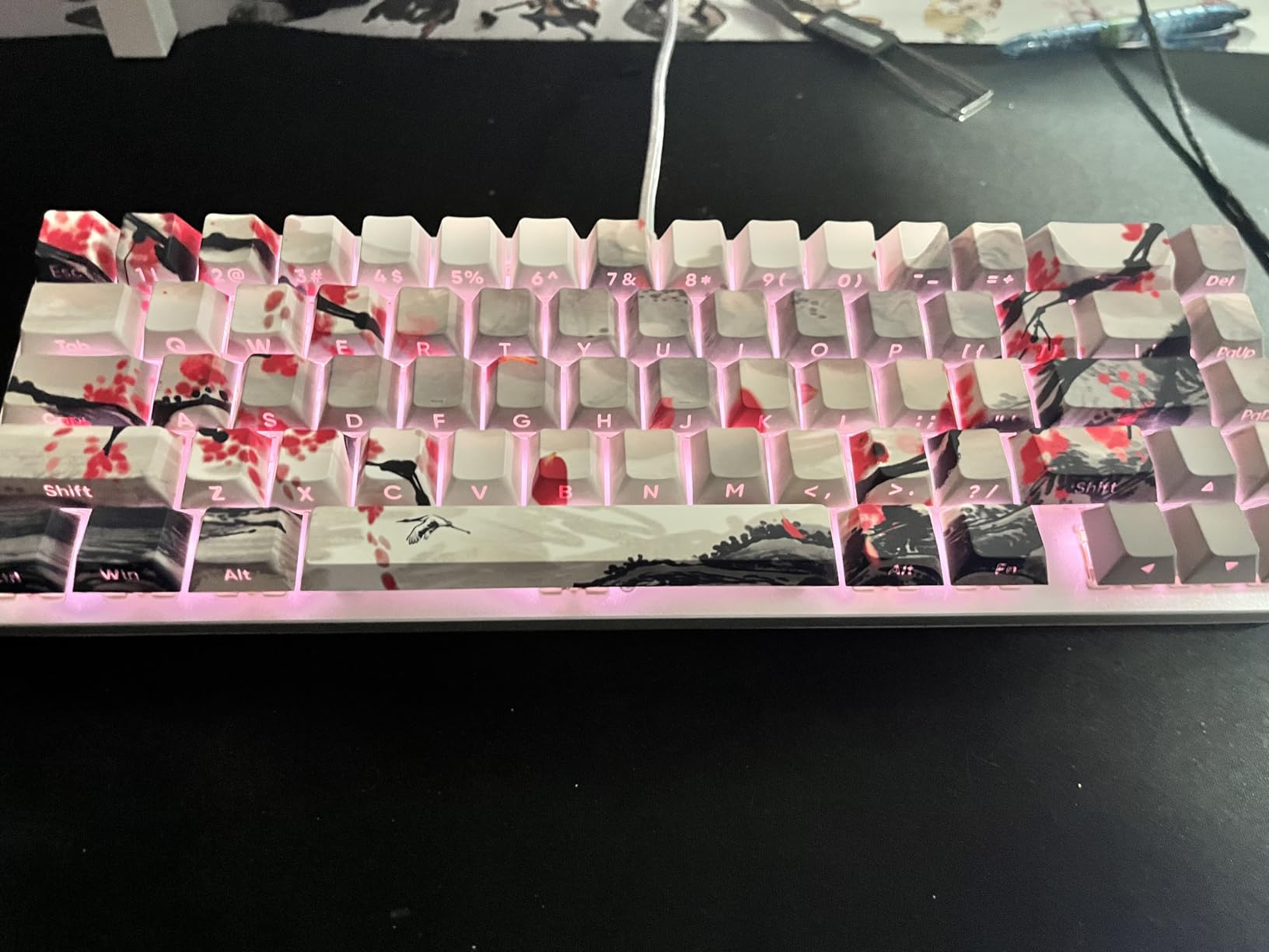 GLORIOUS Gaming GMMK 2 - TKL Mechanical Keyboard - Custom 65% Keyboard - Compact - Hotswap w/Cherry Mx Style Switches - Incl. Double Shot Keycaps & Linear Switches - PC Gaming Setup Accessories customer photo 1
