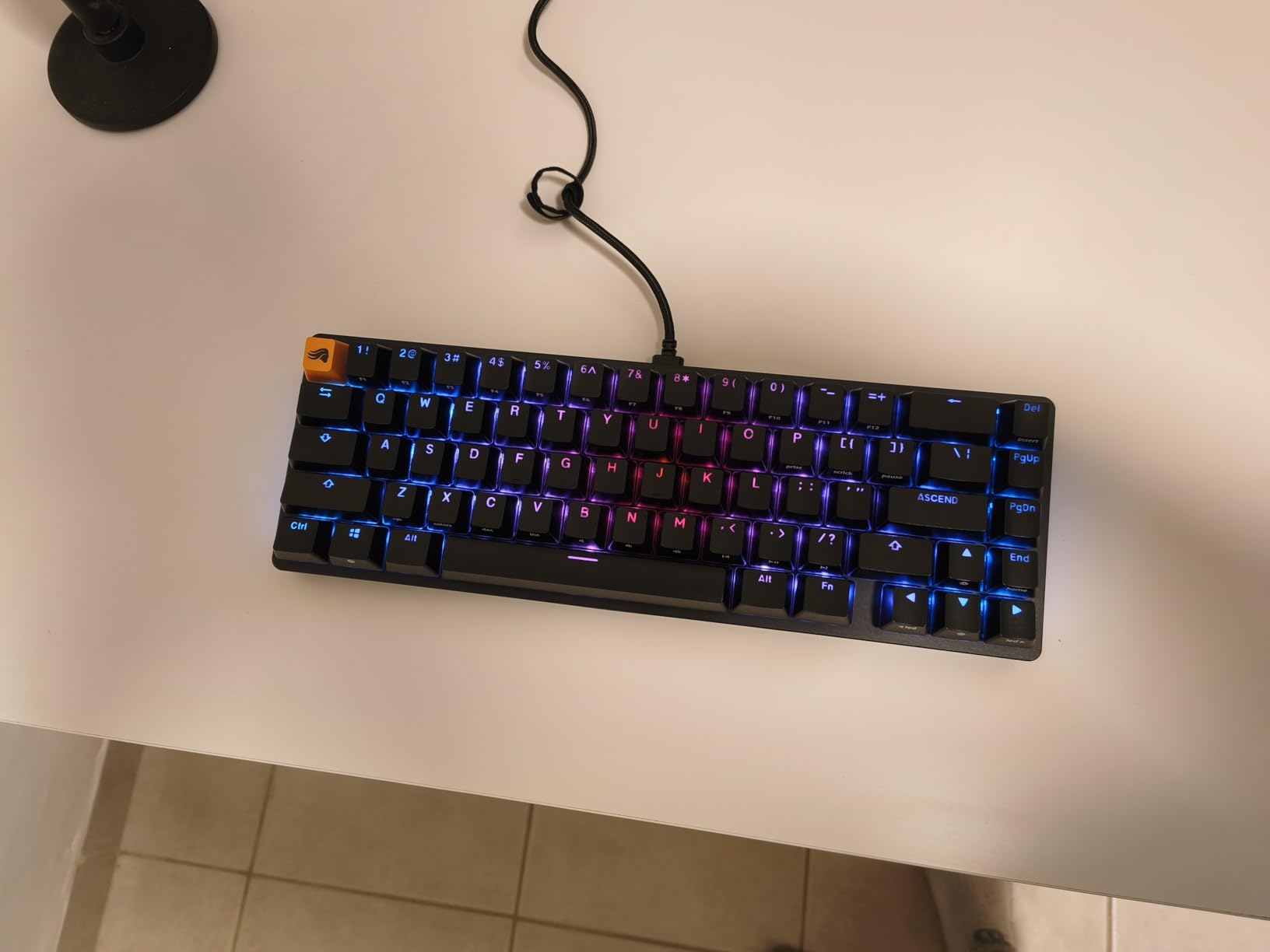 GLORIOUS Gaming GMMK 2 - TKL Mechanical Keyboard - Custom 65% Keyboard - Compact - Hotswap w/Cherry Mx Style Switches - Incl. Double Shot Keycaps & Linear Switches - PC Gaming Setup Accessories customer photo 2