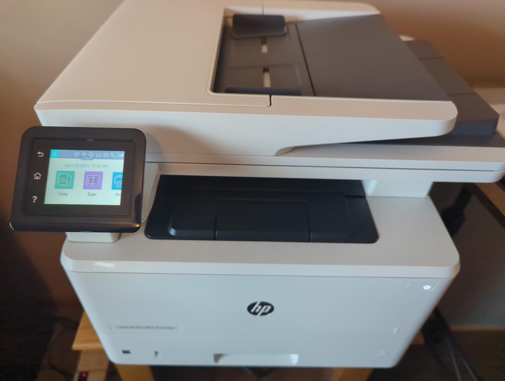 HP Laserjet Pro MFP 4101fdw Wireless Black & White All-in-One Laser Printer, Scanner, Copier, Fax, Best-for-Office (2Z619F) customer photo 1
