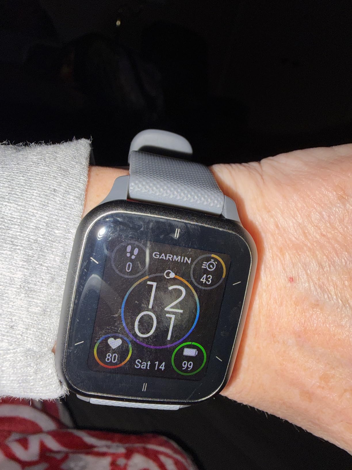 Garmin Venu Sq 2 GPS Smartwatch - AMOLED Display, All-Day Health Monitoring, Long Battery Life, Activity & Heart Rate Tracker, Slate and Shadow Gray customer photo 2