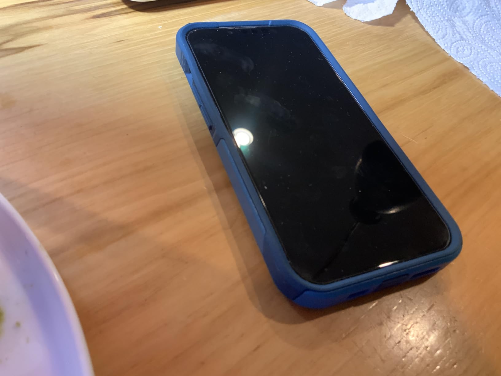 OtterBox iPhone 14 & iPhone 13 Commuter Series Case - BLACK, Slim & Tough, Pocket-Friendly, with Port Protection customer photo 1