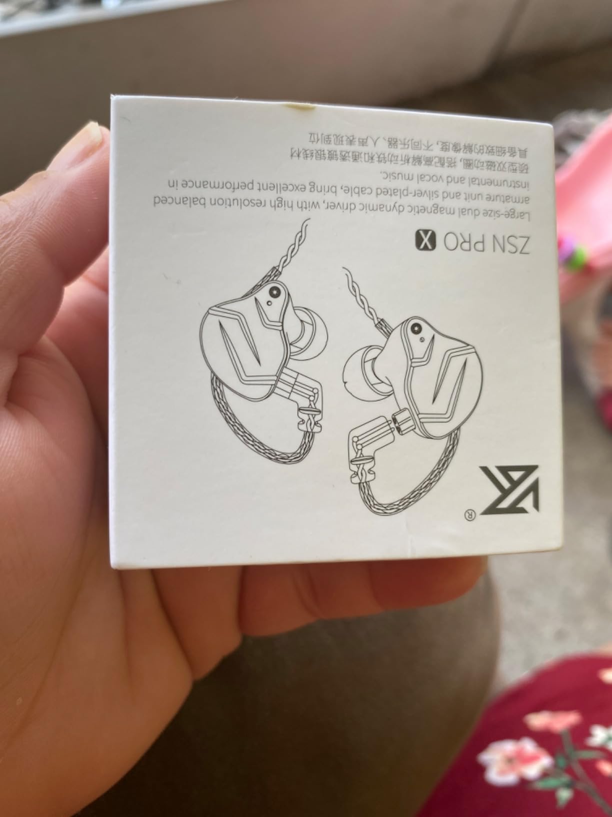 KZ ZSN PRO X Wired Earbuds, in-Ear Monitor Headphones with Dual Driver-Clear Sound and Ergonomic Custom-Fit Earpieces (S/M/L), Gaming Earbuds, 3.5mm Jack for Phones Computer Laptops (Black Without Mic) customer photo 1