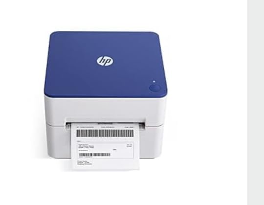 HP Shipping Label Printer, 4x6 Commercial Grade Direct Thermal, Compact & Easy-to-use, High-Speed 203 DPI, Barcode Printer, Compatible with Amazon, UPS, Shopify, Etsy, Ebay, ShipStation & More customer photo 1
