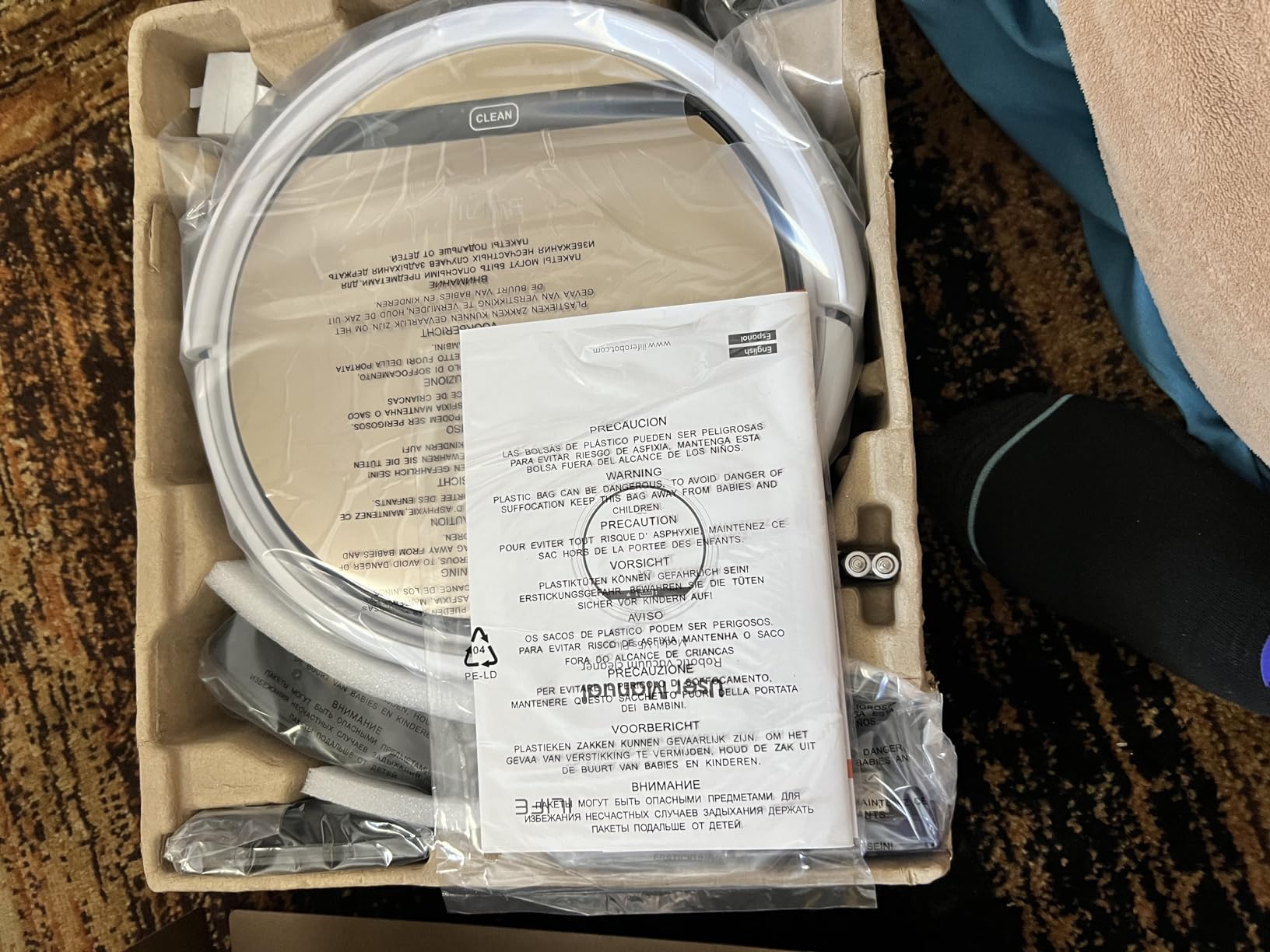 ILIFE V5s Plus Robot Vacuum and Mop Combo with Wi-Fi/App/Alexa, Automatic Self-Charging Robotic Vacuum Cleaner, Slim and Quiet, Cleans Hard Floors Carpets and Pet Hair (V5s Pro Upgrade Version) customer photo 2