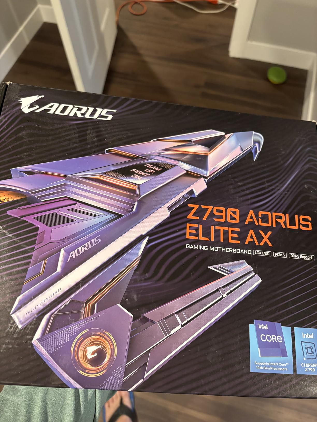 GIGABYTE Z790 AORUS Elite AX LGA 1700 ATX Motherboard, Intel Core 14th/13th/12th Gen, DDR5, 16+1+2 Power Phase, 4X M.2, PCIe 5.0, WIFI6E, 2.5GbE LAN customer photo 2