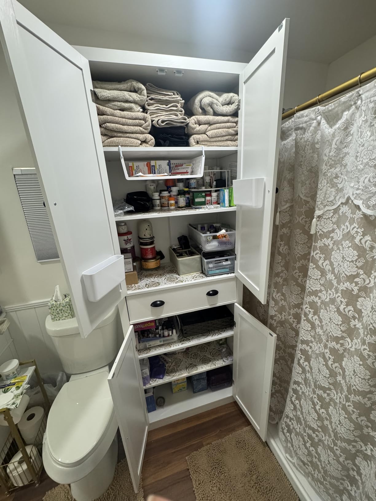 IRONCK Kitchen Pantry Storage Cabinet 72.6