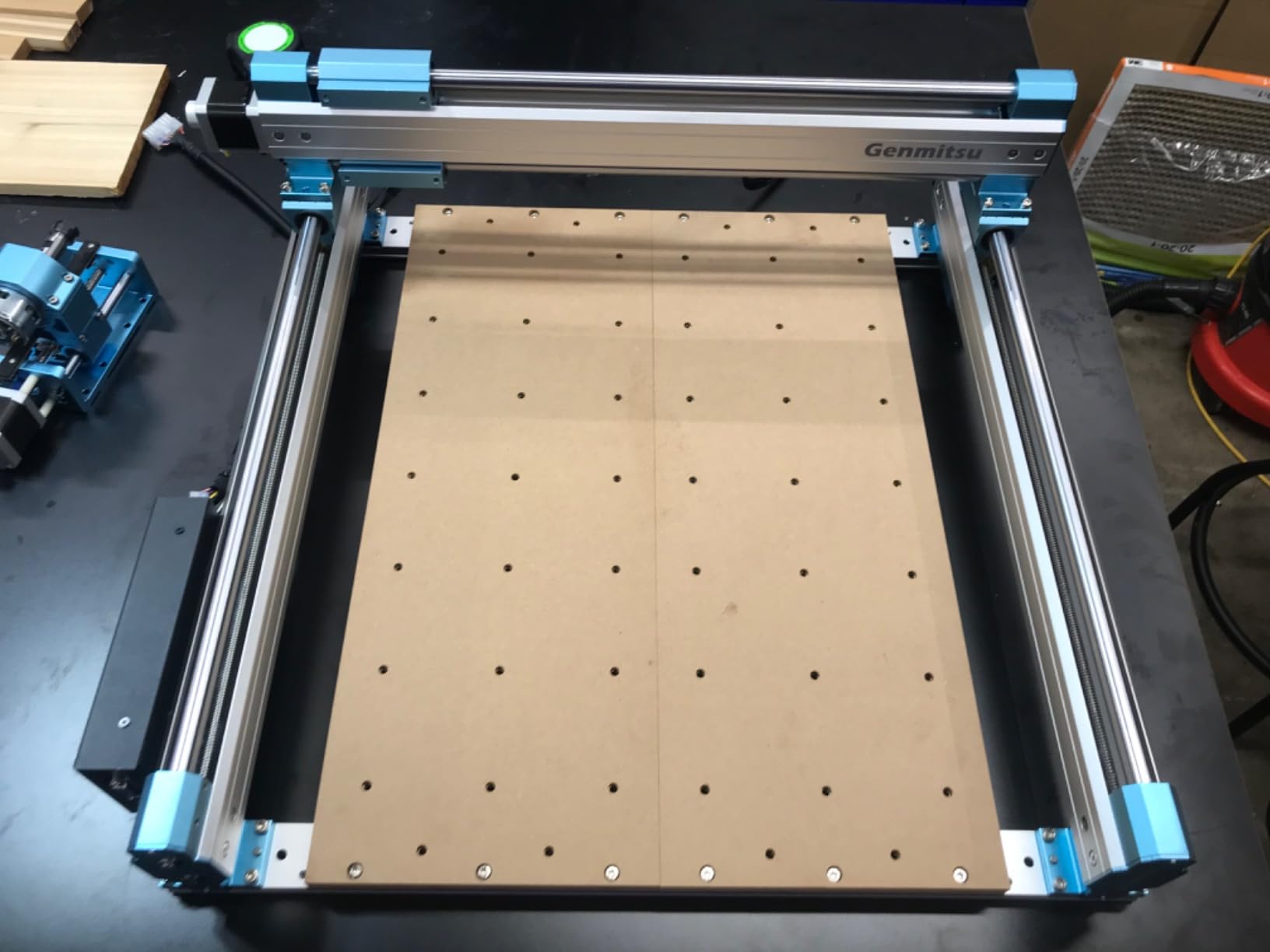 Genmitsu CNC Router Machine 4040-PRO for Metal Acrylic Cutting Milling, GRBL Control, Lead Screw Driven, 3 Axis Engraving, Working Area 15.7 x 15.7 x 3.1 inches customer photo 2