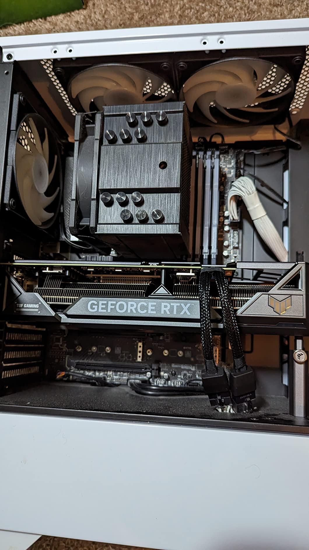 ASUS TUF Gaming NVIDIA GeForce RTX 4070 Ti Gaming Graphics Card (PCIe 4.0, 12GB GDDR6X, HDMI 2.1a, DisplayPort 1.4a), 3 Year Warranty customer photo 1