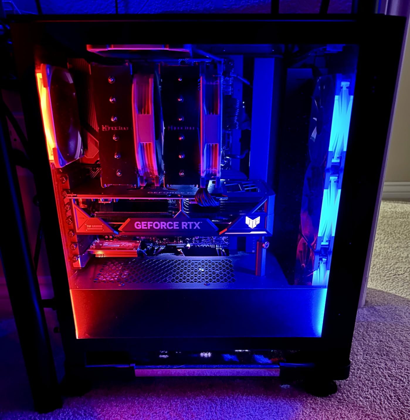 TUF Gaming NVIDIA GeForce RTX 4070 Ti OC Edition Gaming Graphics Card (PCIe 4.0, 12GB GDDR6X, HDMI 2.1a, DisplayPort 1.4a), 3 Year Warranty customer photo 2