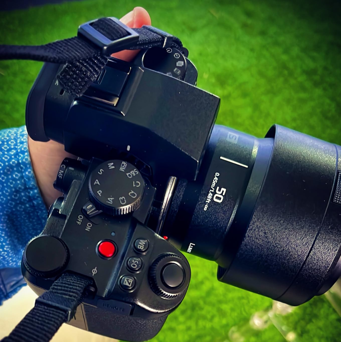 LUMIX S5IIX Mirrorless Camera, 24.2MP Full Frame with Phase Hybrid AF, New Active I.S. Technology, 5.8K Pro-Res, RAW Over HDMI, IP Streaming - DC-S5M2XBODY Black customer photo 1