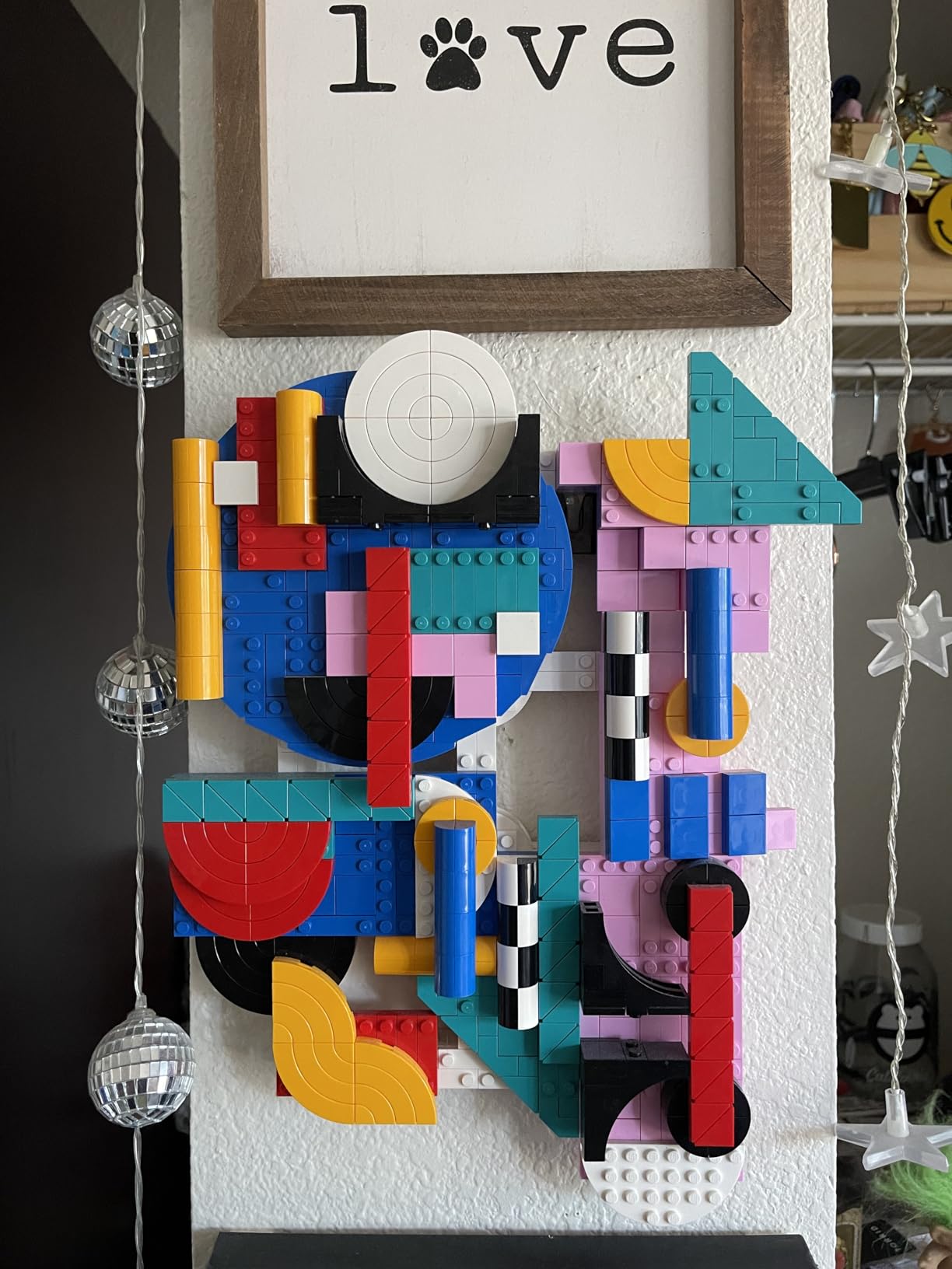 LEGO Art Modern Art 31210 Build & Display Home Decor Abstract Wall Art Kit, Birthday Gift Idea for Artistic People, Set for Teens or Adults Who Enjoy Craft Hobbies customer photo 2