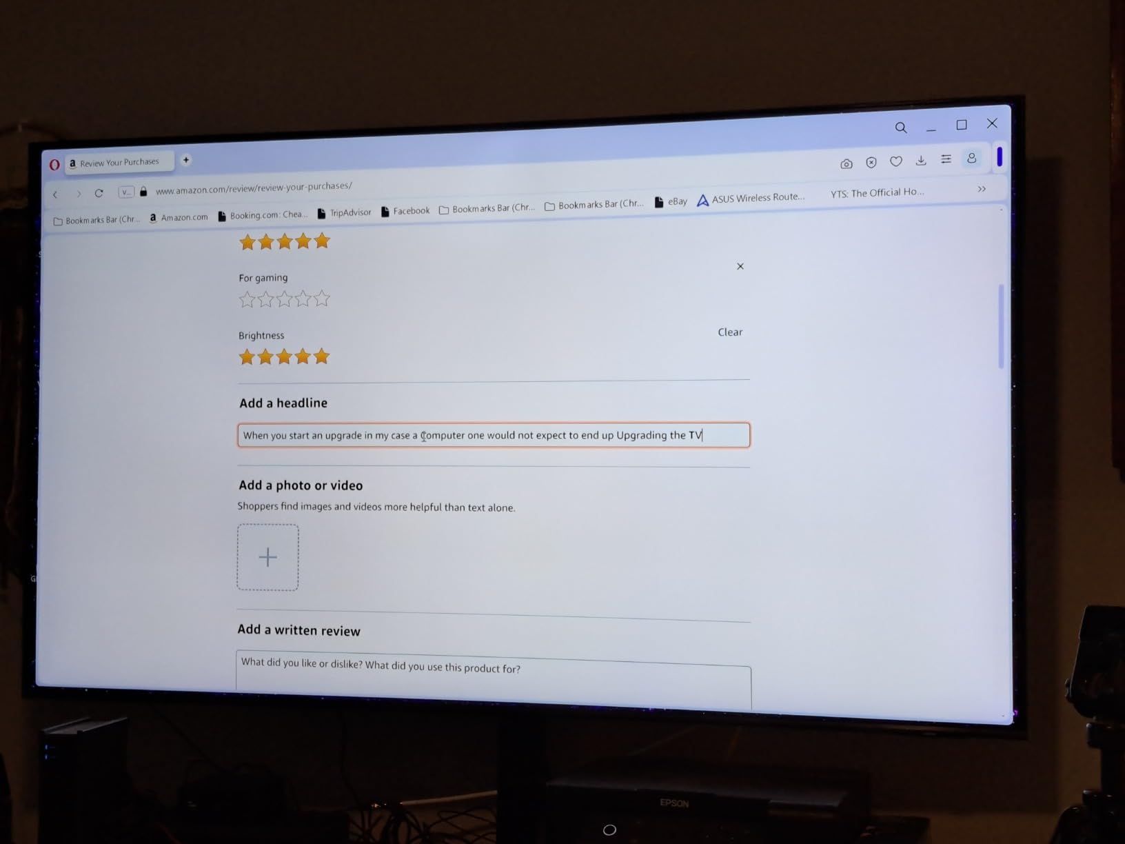 85-Inch Class QLED 4K Q70C Series Quantum HDR, Dual LED, Object Tracking Sound Lite, Q-Symphony, Motion Xcelerator Turbo+, Gaming Hub, Smart TV with Alexa Built-in (QN85Q70C, 2023 Model), Black customer photo 1