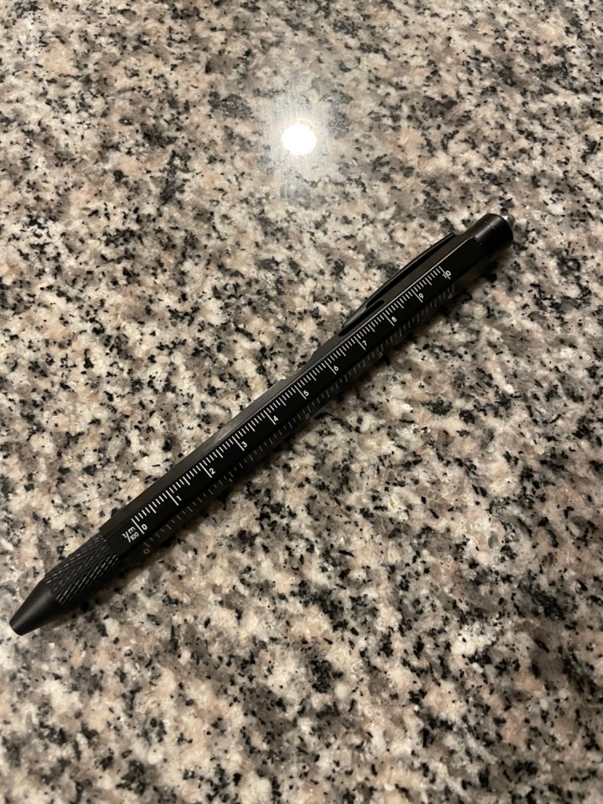 9 in 1 Multi-Tool Pen for Men, Tools with Ballpoint Pen, Screwdrivers, LED Light, Ruler, Stylus, Bubble Level and Bottle Opener customer photo 2