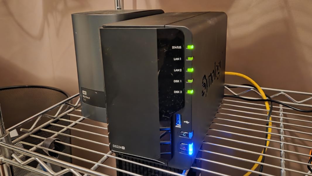 Synology DS423 Family & Business Backup - Secure File Sharing, Photo Vault & Video Surveillance (4-Bay Diskless NAS) customer photo 1