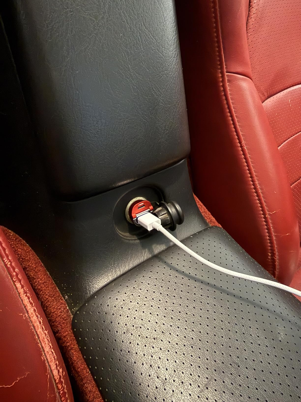 125W Car Charger USB C Super Fast Charging, [PD65W & QC60W][All Metal] MRGLAS Cigarette Lighter Car Charger customer photo 2