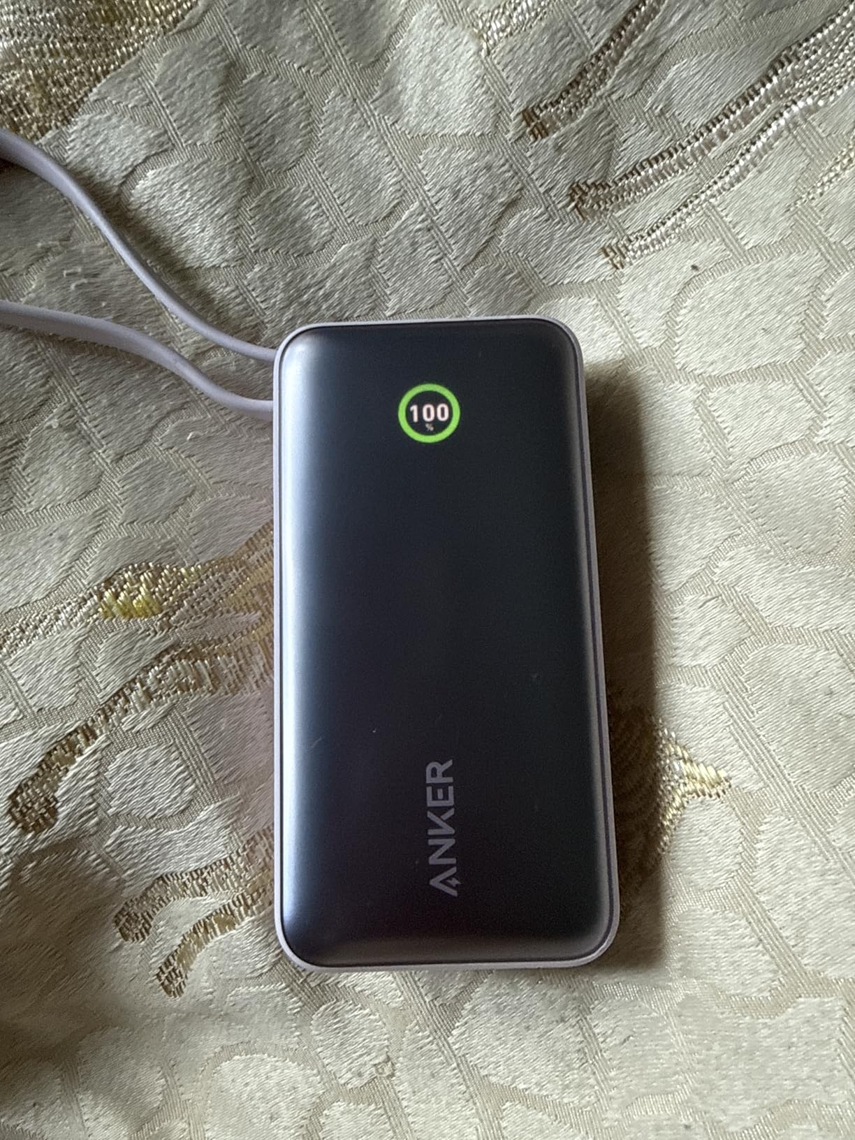 Anker Nano Power Bank, 10,000mAh Portable Charger with Built-in USB-C Cable, 30W Recharging, 30W Max Output customer photo 1