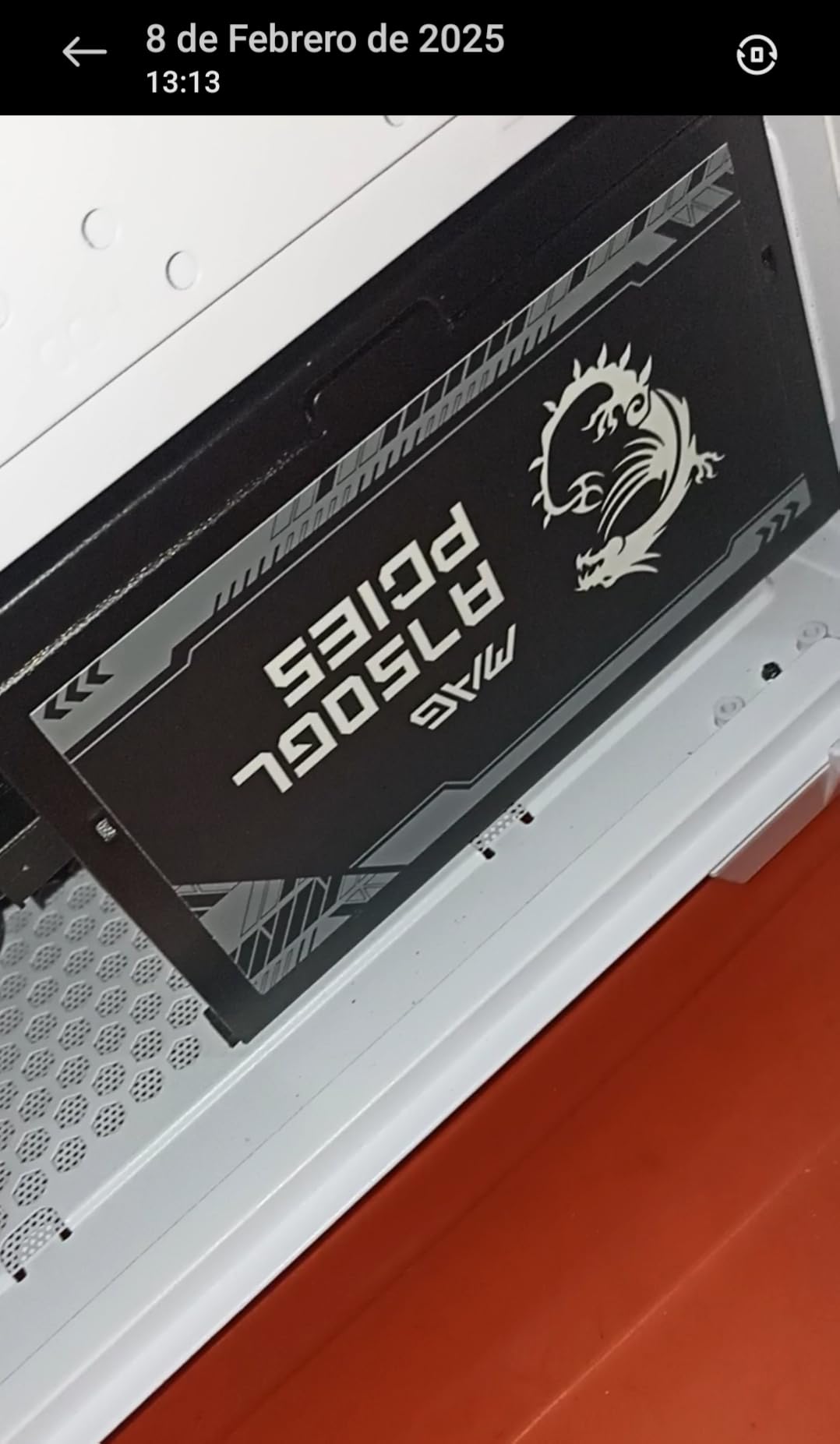 MSI MAG A850GL PCIE5, Fully Modular Compact Gaming 850W Power Supply, 80+ Gold, ATX 3.1 & PCIe 5.1 Ready, Native Dual-Color 12V-2x6 Cable, 10 Year Warranty customer photo 1