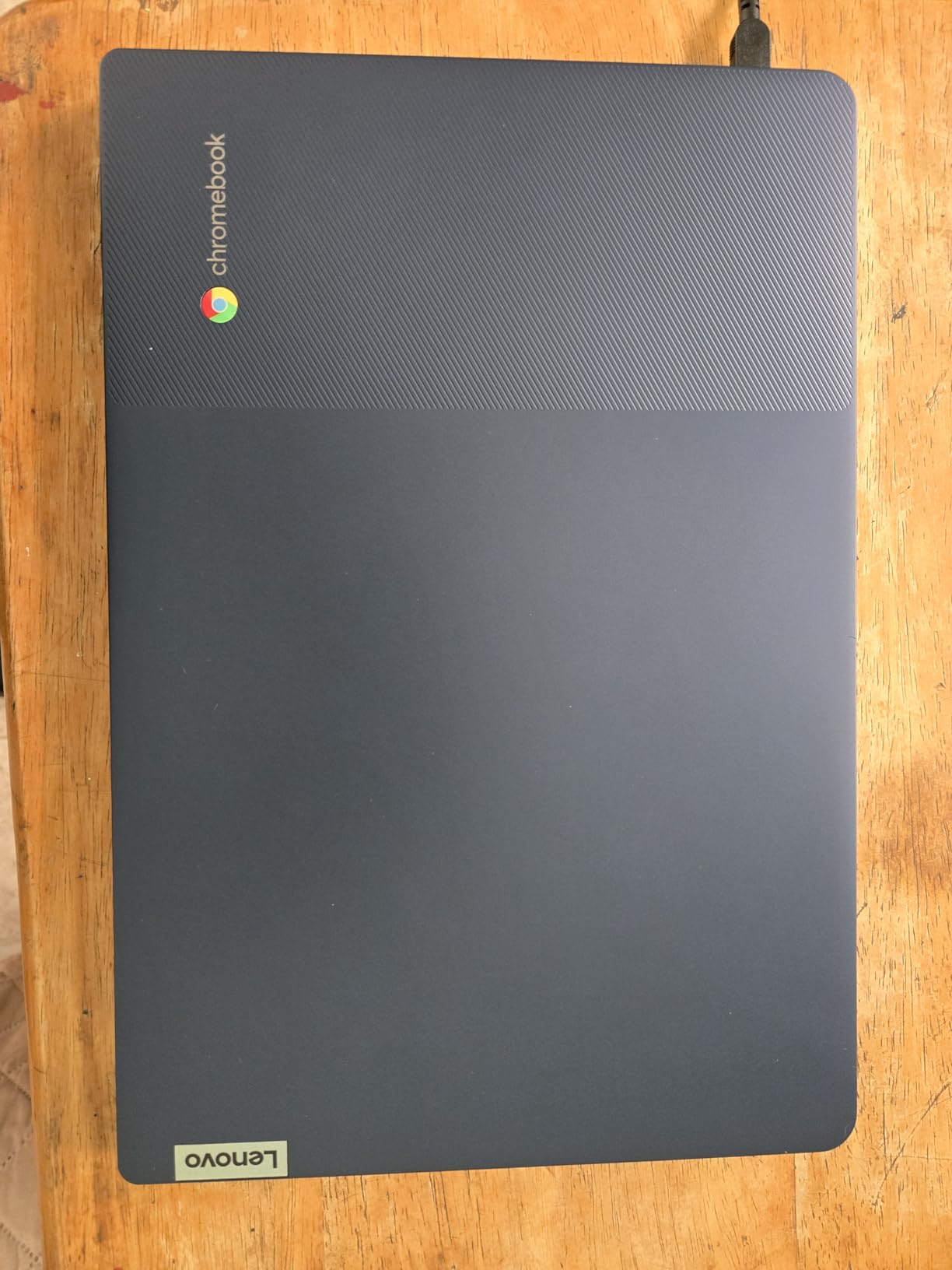 Lenovo Flagship Chromebook, 14'' FHD Touchscreen Slim Thin Light Laptop Computer, 8-Core MediaTek Kompanio 520 Processor, 4GB RAM, 64GB eMMC, WiFi 6, Chrome OS, Abyss Blue customer photo 1