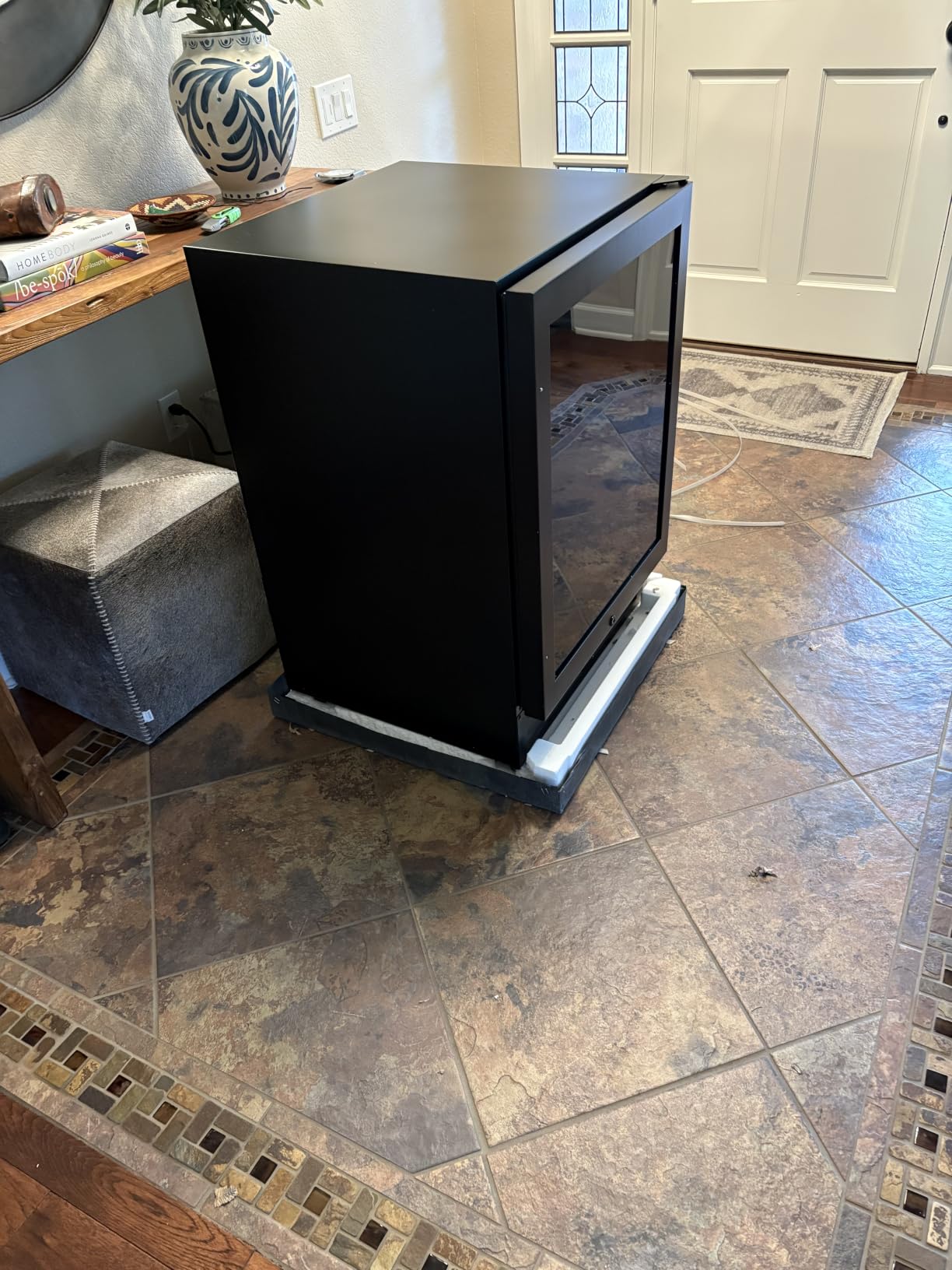Velivi 24 Inch Beverage Refrigerator Under Counter, 24 Space Built-In Beer and Drink Fridge with Glass Door for Soda, Water, and Milk - For Kitchen, Bar or Office customer photo 1