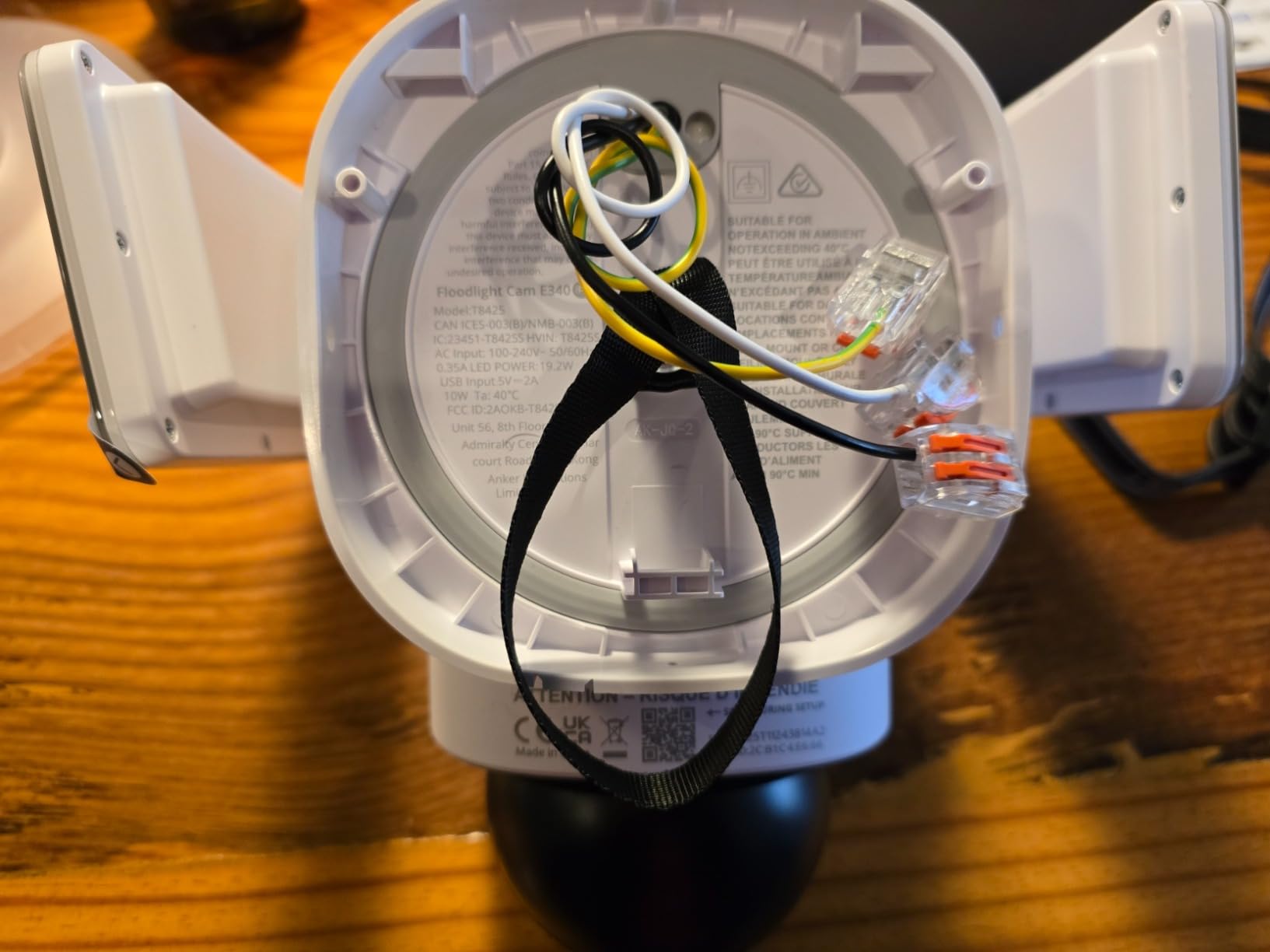 eufy Security Floodlight Camera E340, Dual-Lens, 360° Coverage, 8X Zoom customer photo 1