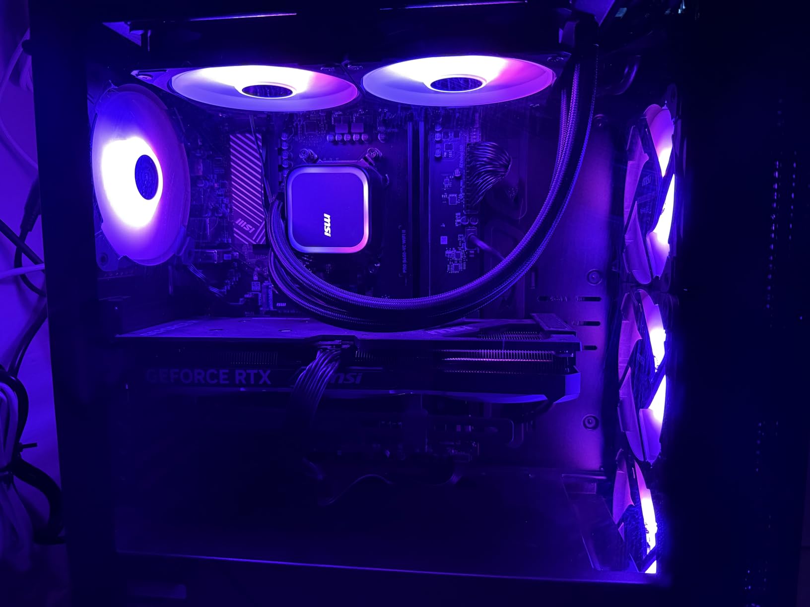 msi Aegis ZS Gaming Desktop, AMD Ryzen 7 7700, GeForce RTX 4060, 16GB RAM, 1TB SSD, RGB Fan Cooling, Wi-Fi 6E, Keyboard & Mouse Included, DIY Friendly, Windows 11 Home-Adv: 7NUC-607US customer photo 1