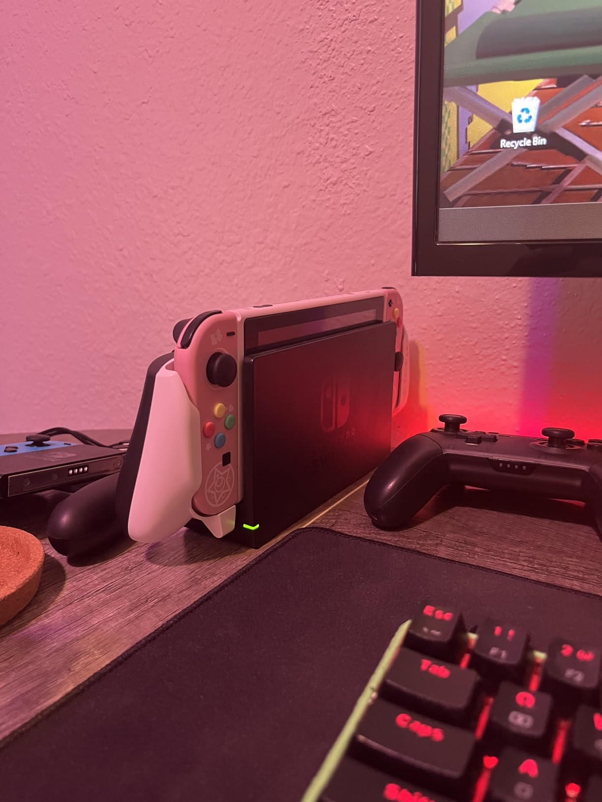 Satisfye ZenGrip Ronin White Dockable Switch Grip - Comfortable & Ergonomic, Joy Con & Switch Control customer photo 1