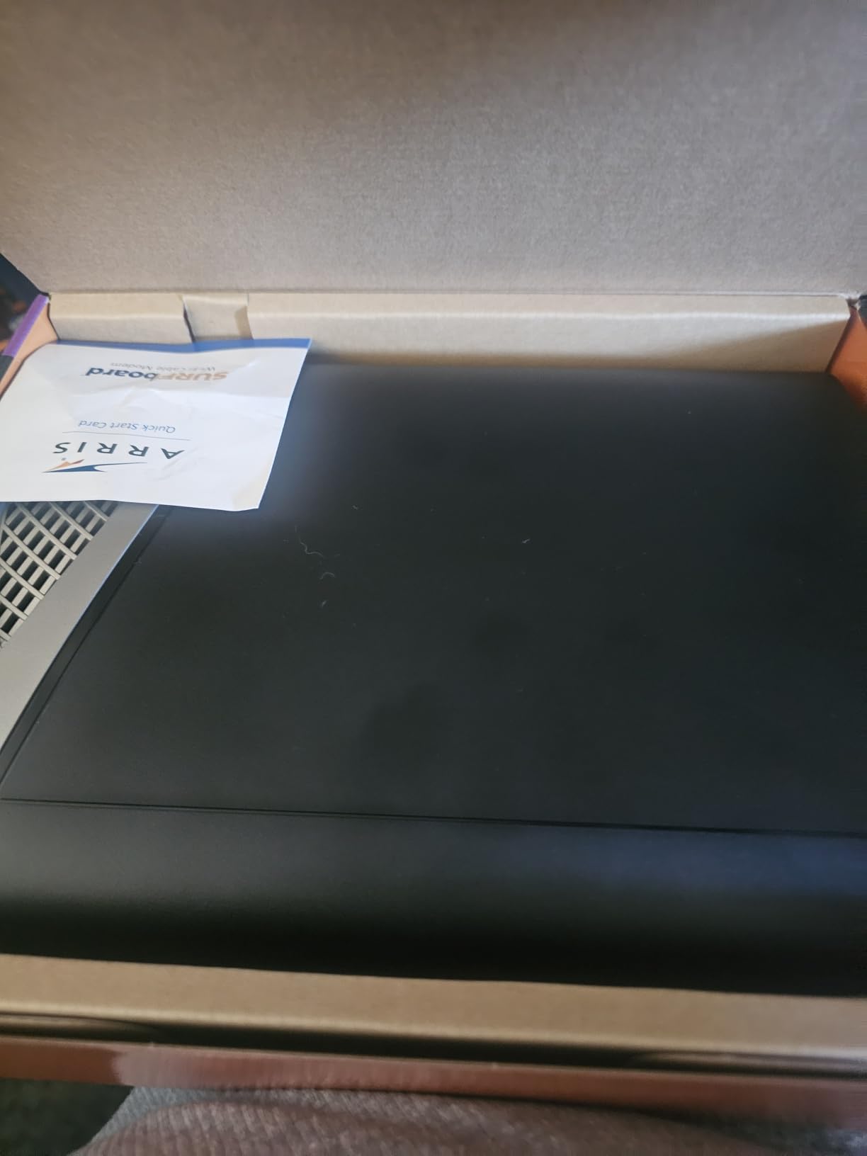 ARRIS Surfboard G54 DOCSIS 3.1 Multi-Gig Modem & Wi-Fi 7 Router | BE18000 | Supports plans up to 10 Gbps; quad-band Wi-Fi 7 covers 5,000 sq ft; 10 GbE + four 1 GbE ports; Xfinity, Cox, Spectrum. customer photo 2
