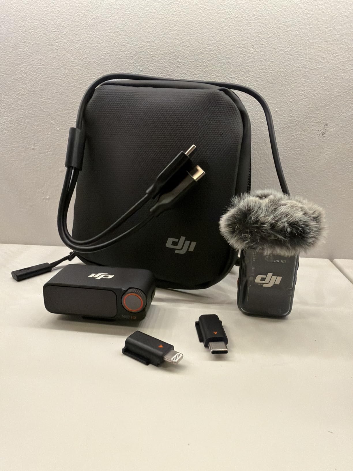 DJI Mic 2 (2 TX + 1 RX + Charging Case), All-in-one Wireless Microphone, Intelligent Noise Cancelling, 32-bit Float Internal Recording, 250m (820 ft.) Range, Microphone for iPhone, Android, Camera customer photo 2