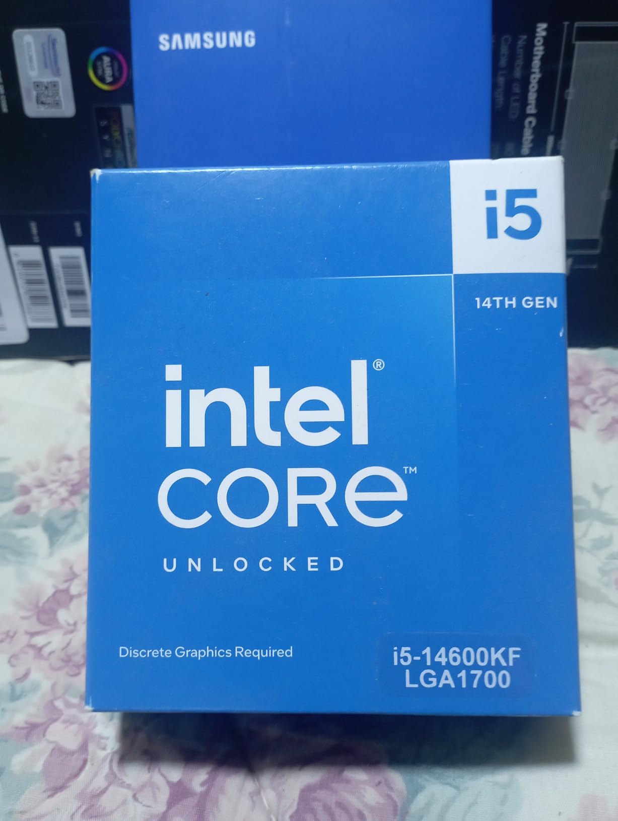 Intel Core i5-14600KF New Gaming Desktop Processor 14 cores (6 P-cores + 8 E-cores) - Unlocked customer photo 1