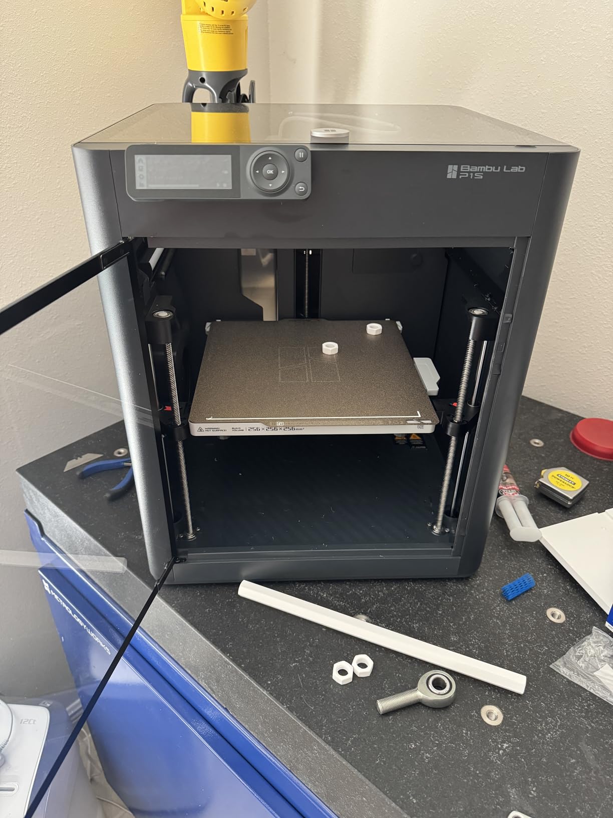Bambu Lab P1S 3D Printer, Fully Enclosed, Support Up to 16 Colors/Multi Materials, 500mm/s Fast Printing & High Precision, CoreXY & Auto Bed Leveling, Ready-to-Use FDM 3D Printers Large Print Size customer photo 1
