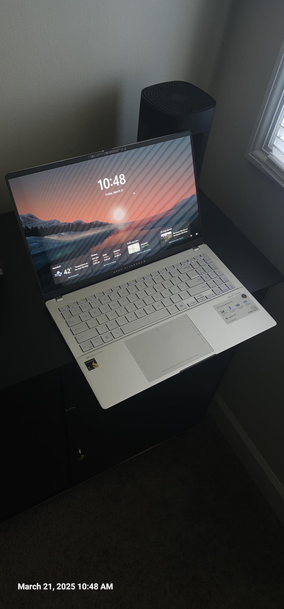 ASUS Vivobook S 16 OLED Laptop, Intel Core Ultra 9 185H, 16GB, 1TB SSD, Neutral Black, S5606MA-DS96, Intel Evo Edition customer photo 2