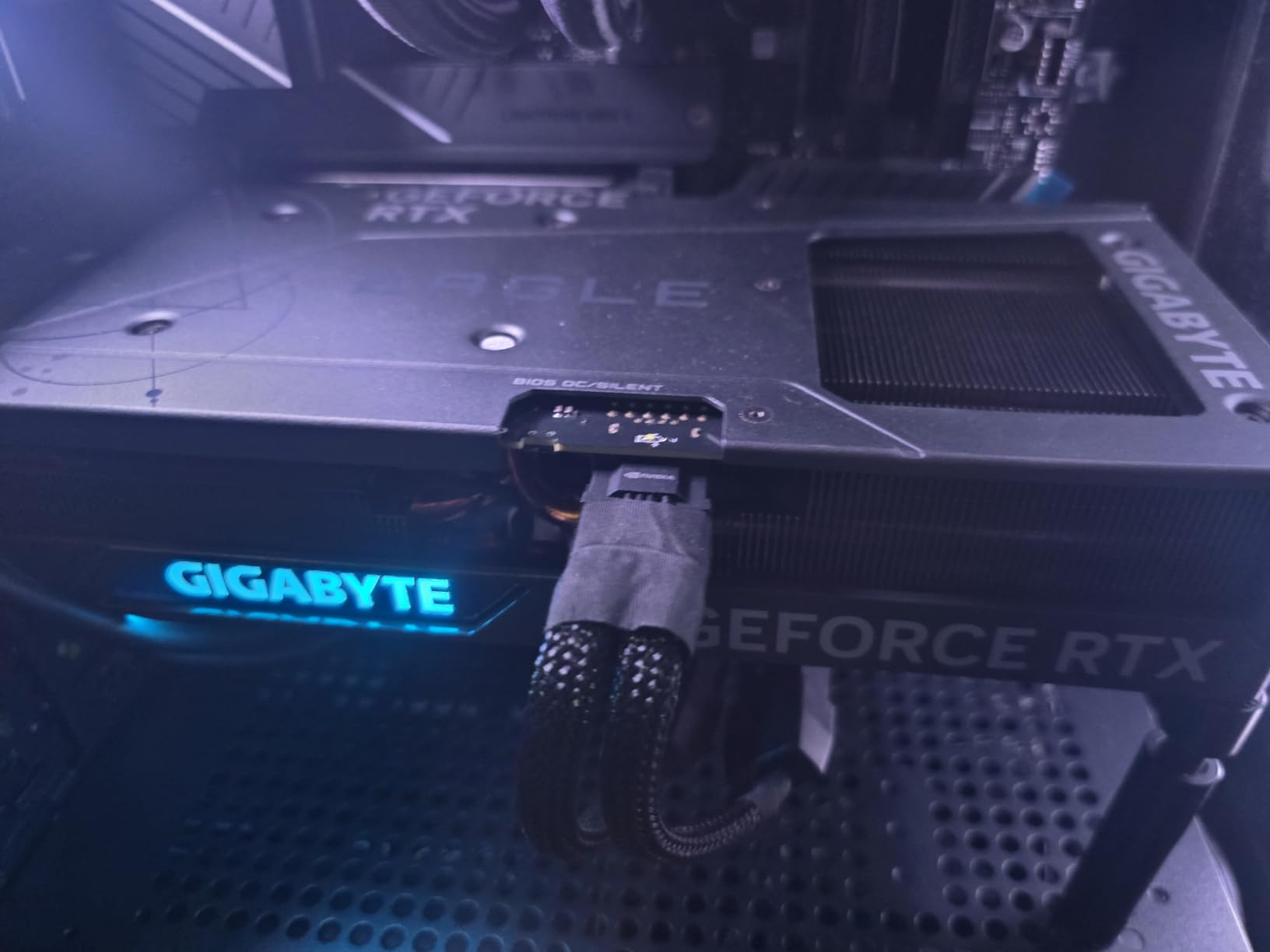GeForce RTX 4070 Ti Super Eagle OC 16G Graphics Card, 3X WINDFORCE Fans, 16GB 256-bit GDDR6X, GV-N407TSEAGLE OC-16GD Video Card customer photo 1
