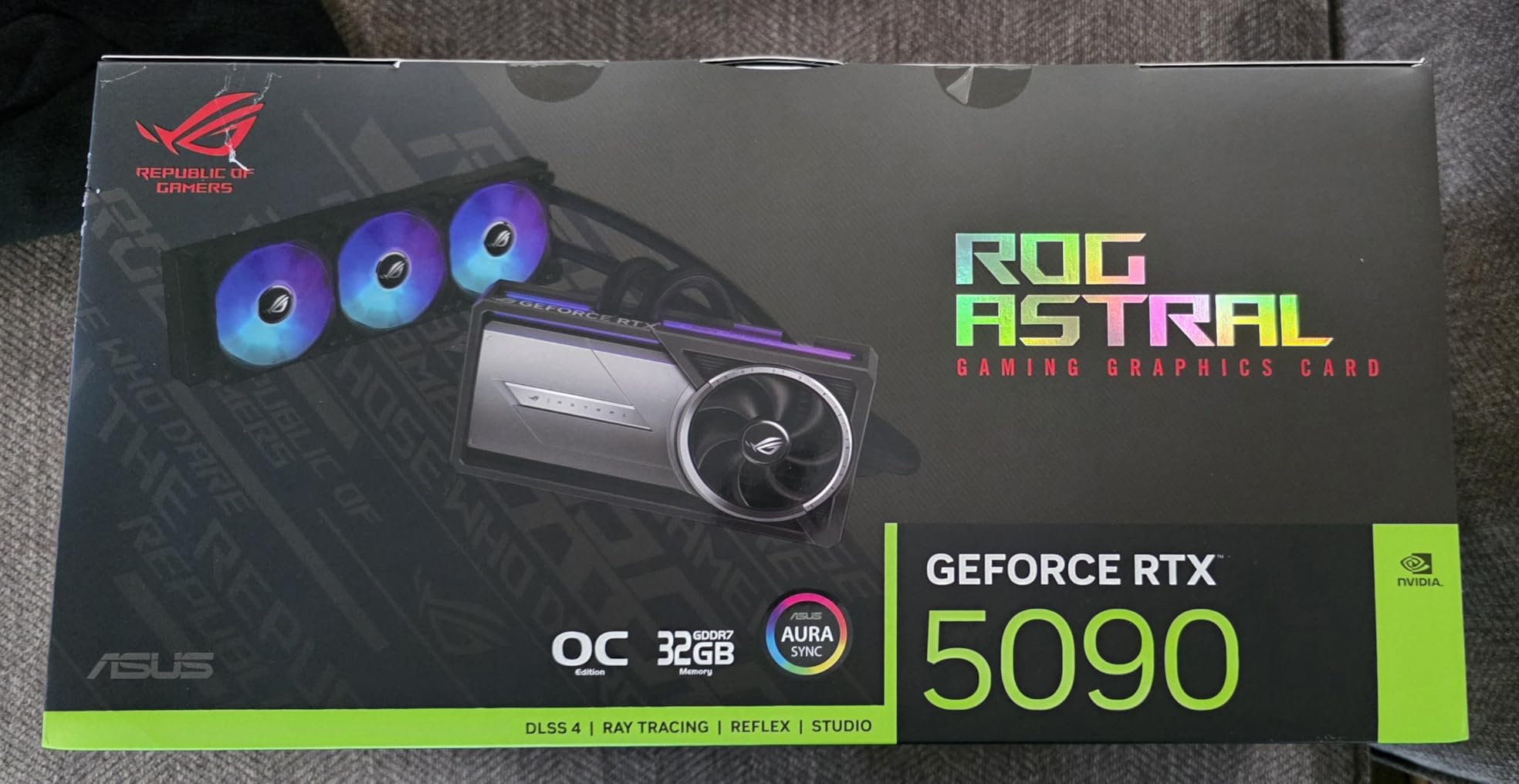 ASUS ROG Astral LC GeForce RTX 5090 32GB GDDR7 OC Edition Graphics Card, HDMI 2.1b/DisplayPort 2.1b - 360mm AIO Cooler for Optimal Performance customer photo 2
