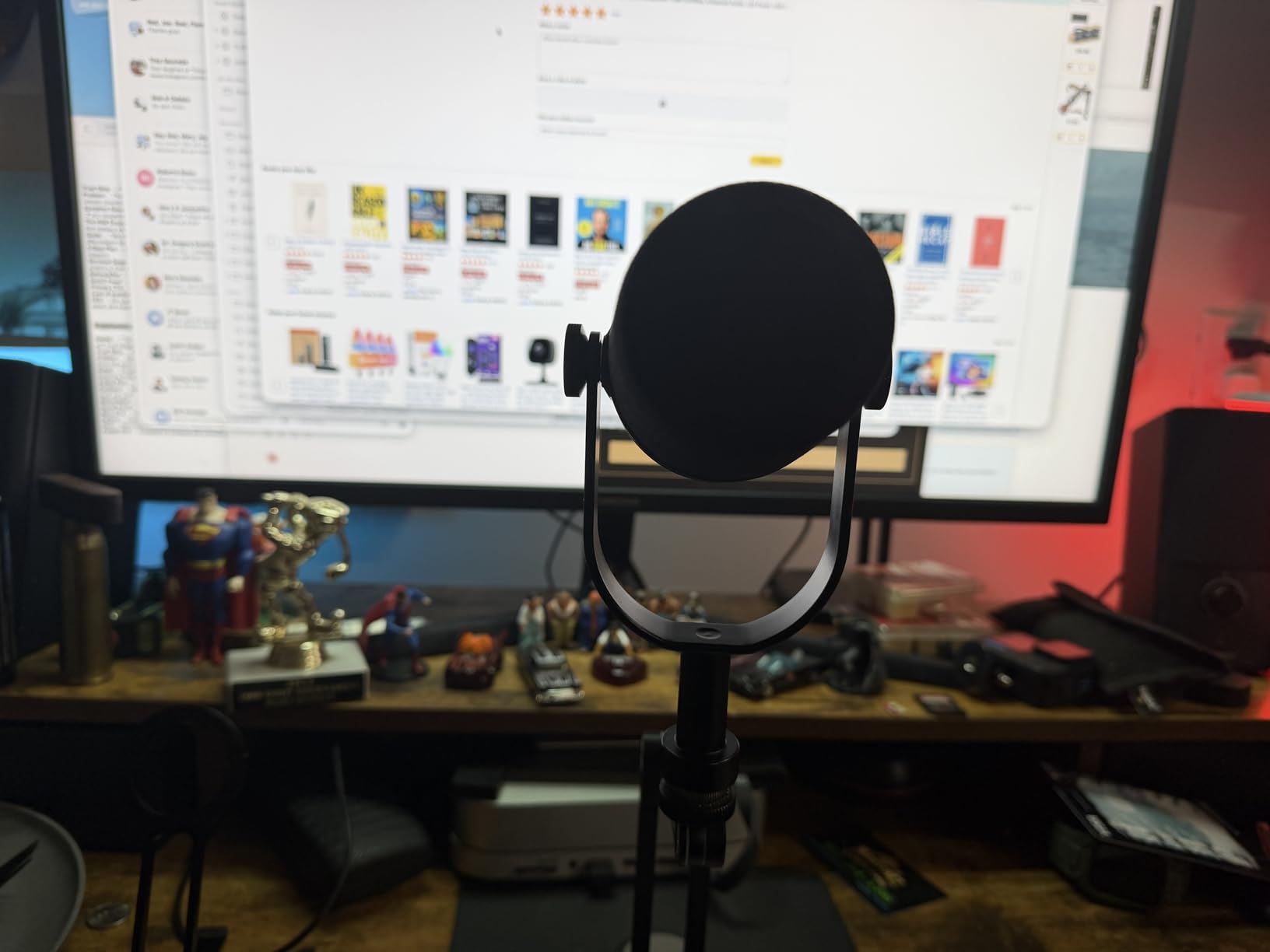 Shure MV7+ USB-C & XLR Podcast Dynamic Microphone - Black customer photo 2