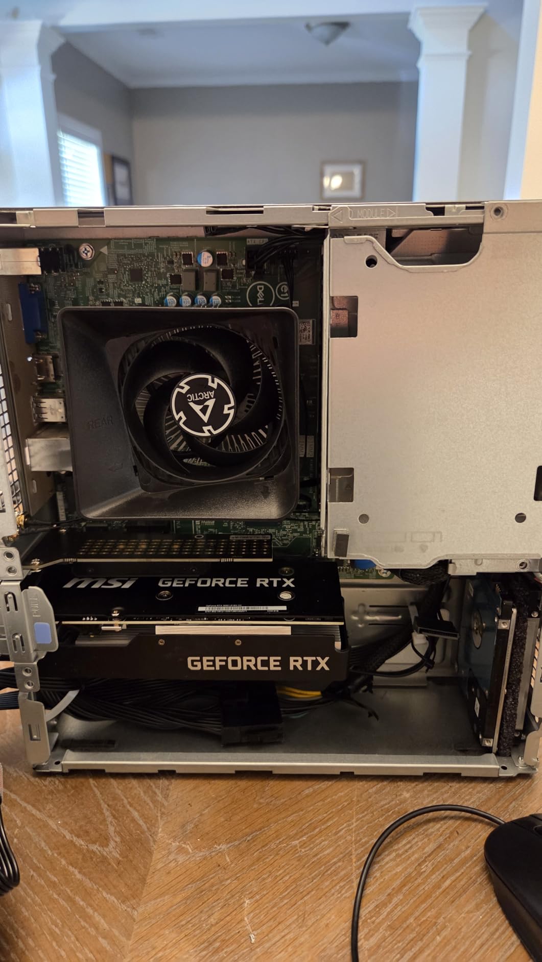 MSI Gaming RTX 3050 LP 6G OC Graphics Card (NVIDIA RTX 3050, 96-Bit, Boost Clock: 1492 MHz, 6GB GDDR6 14 Gbps, HDMI/DP, Ampere Architecture) customer photo 1